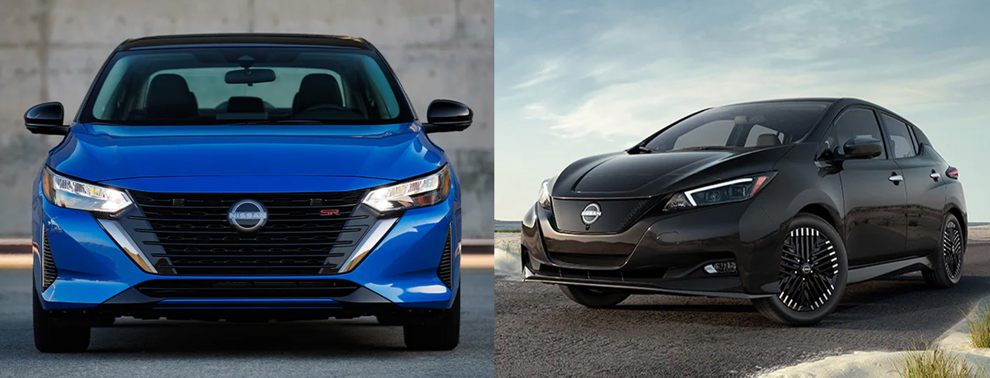2024 Nissan Sentra vs Nissan Leaf