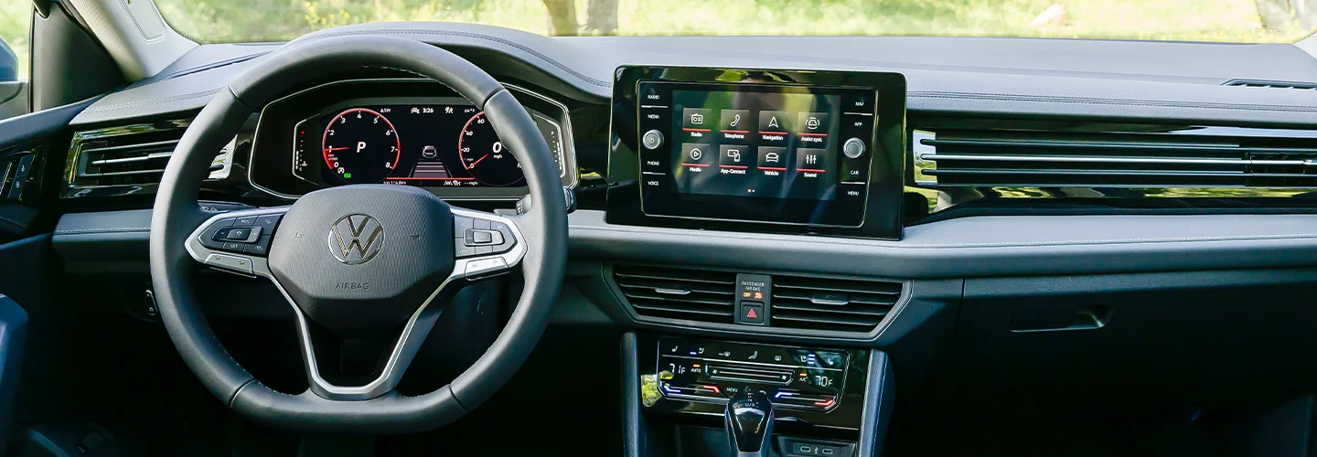 inside 2025 Volkswagen Jetta