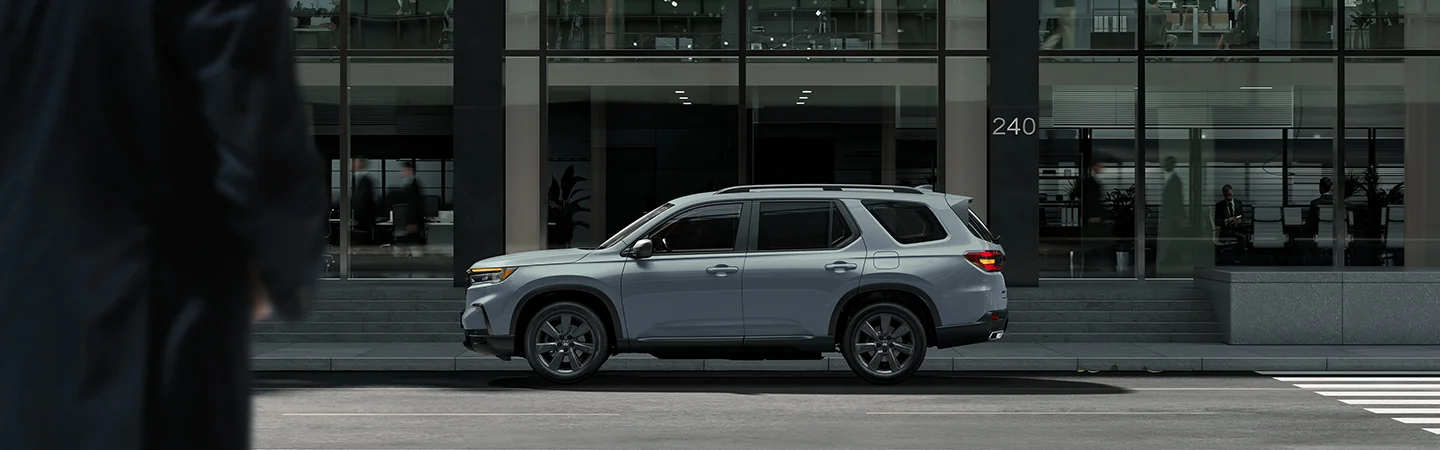 Silver 2025 Honda Pilot Sport