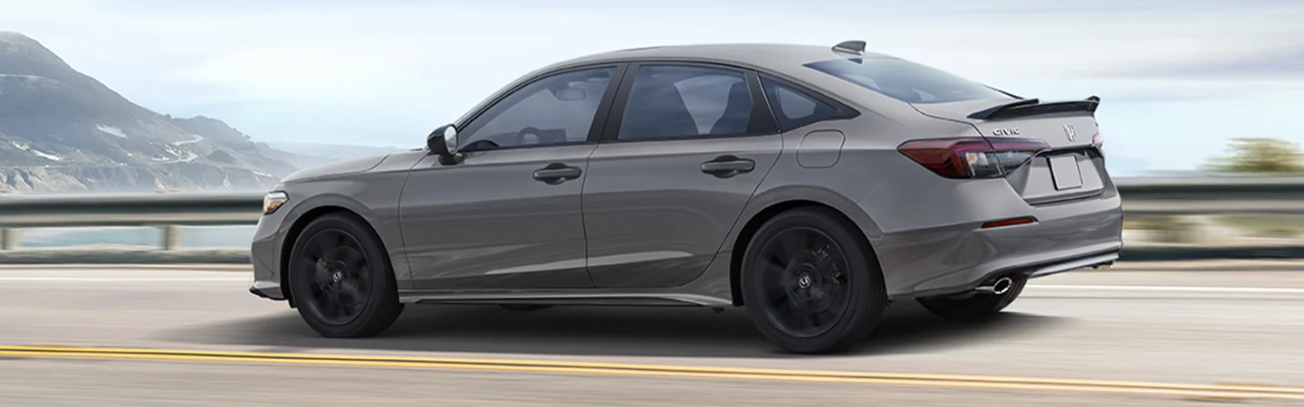 2025 Honda Civic Si Specs greycolor sideview