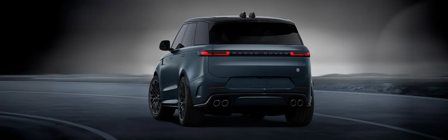rear view of a 2025 Range Rover Sport SE