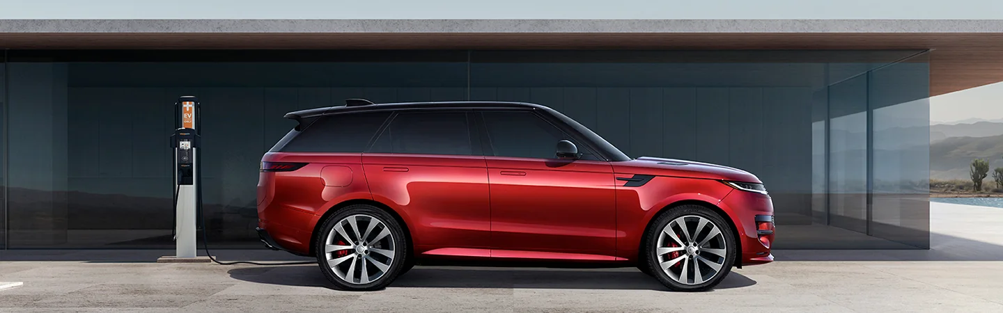 red 2025 Range Rover Sport SE