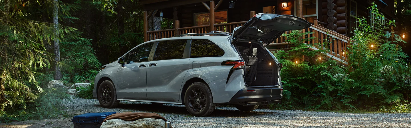 2025 Toyota Sienna Specs gray side view