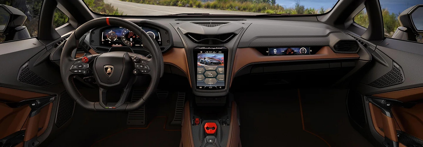 interior view of a 2026 Lamborghini Temerario Base