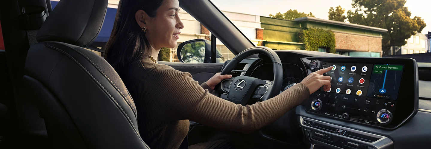 inside 2026 Lexus RX in Montgomery, AL