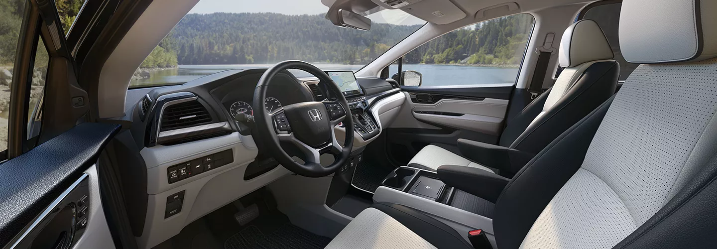Interior view of the 2026 Honda Odyssey