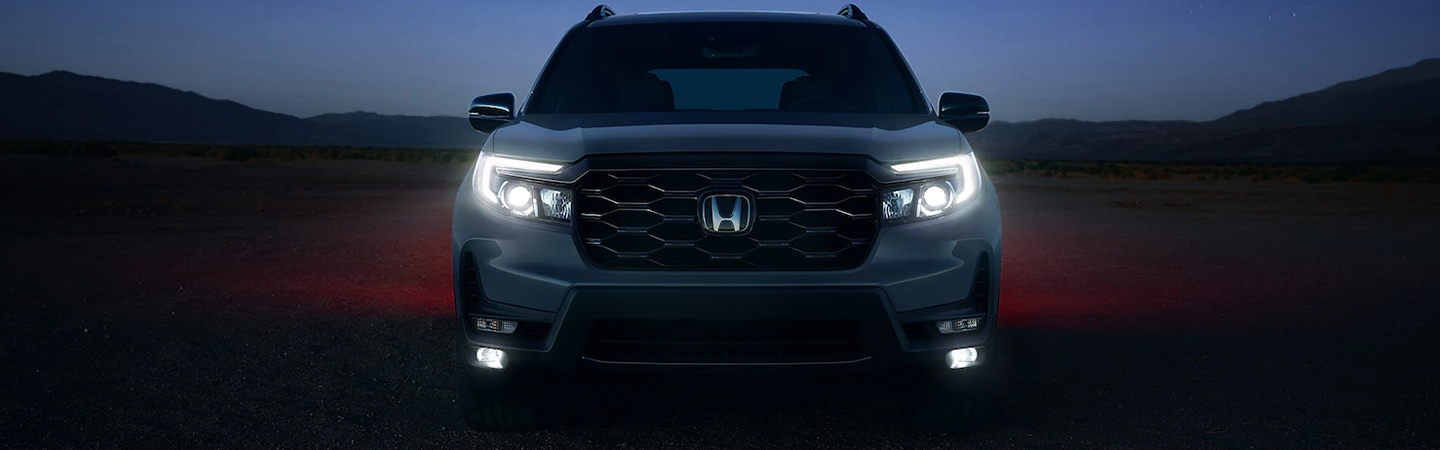 2024 Honda Passport Specs front side in silver
