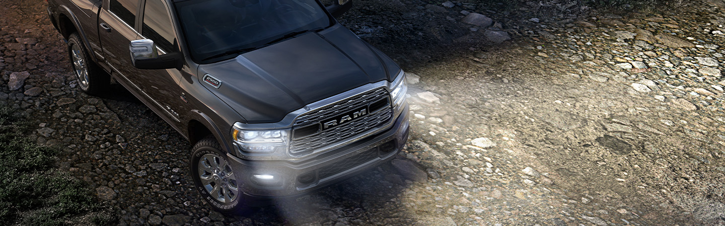2024 RAM 2500 Specs brown color back view