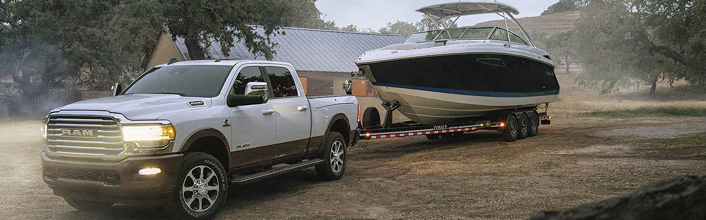 2024 RAM 2500 Specs white color front-side view