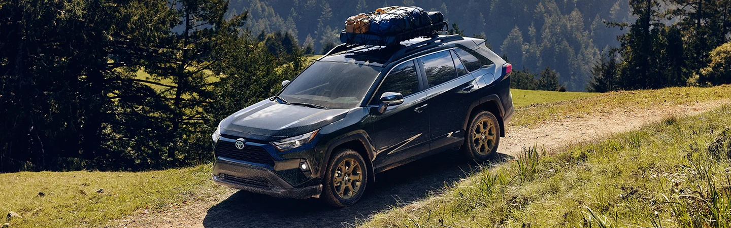 2025 Toyota RAV4 Specs blackcolor frontview