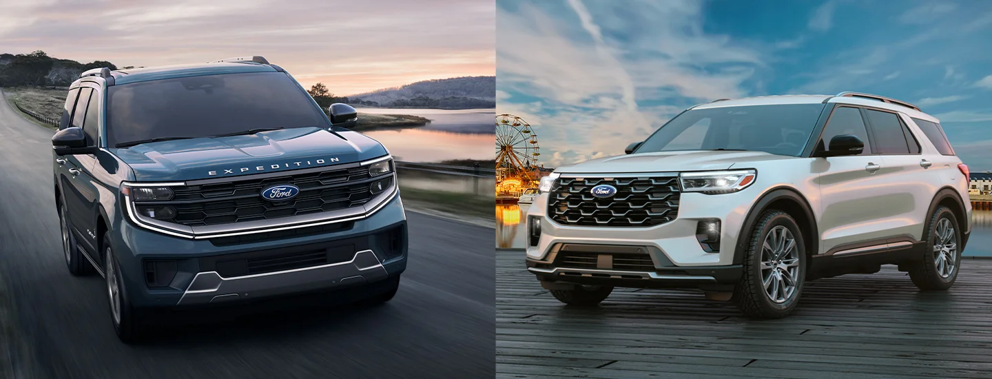 2025 Ford Expedition vs 2025 Ford Explorer