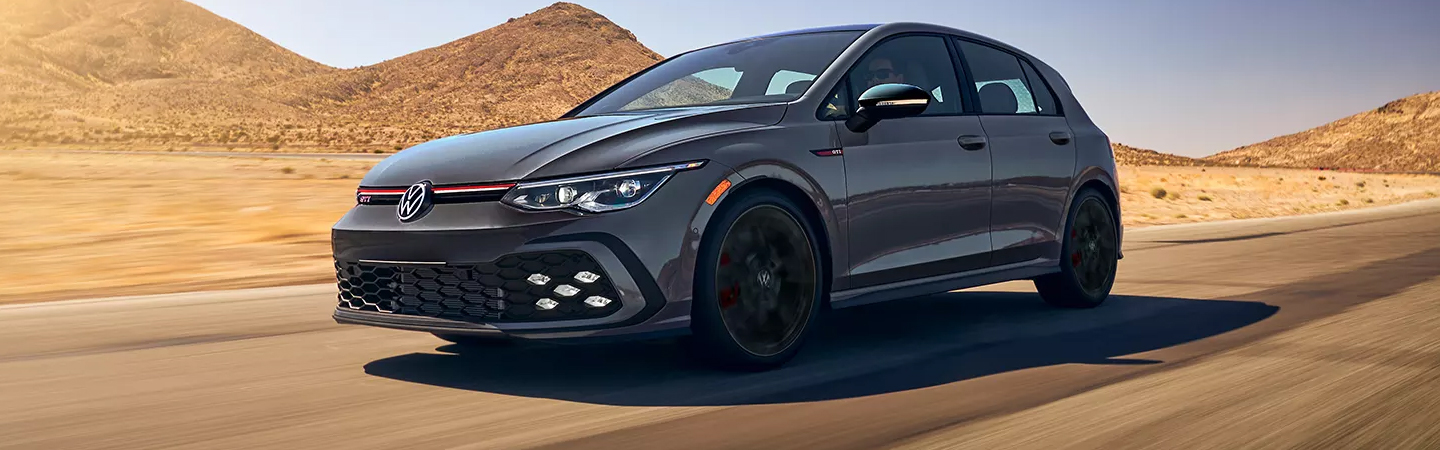 2024 Golf GTI Engine front side in silver 