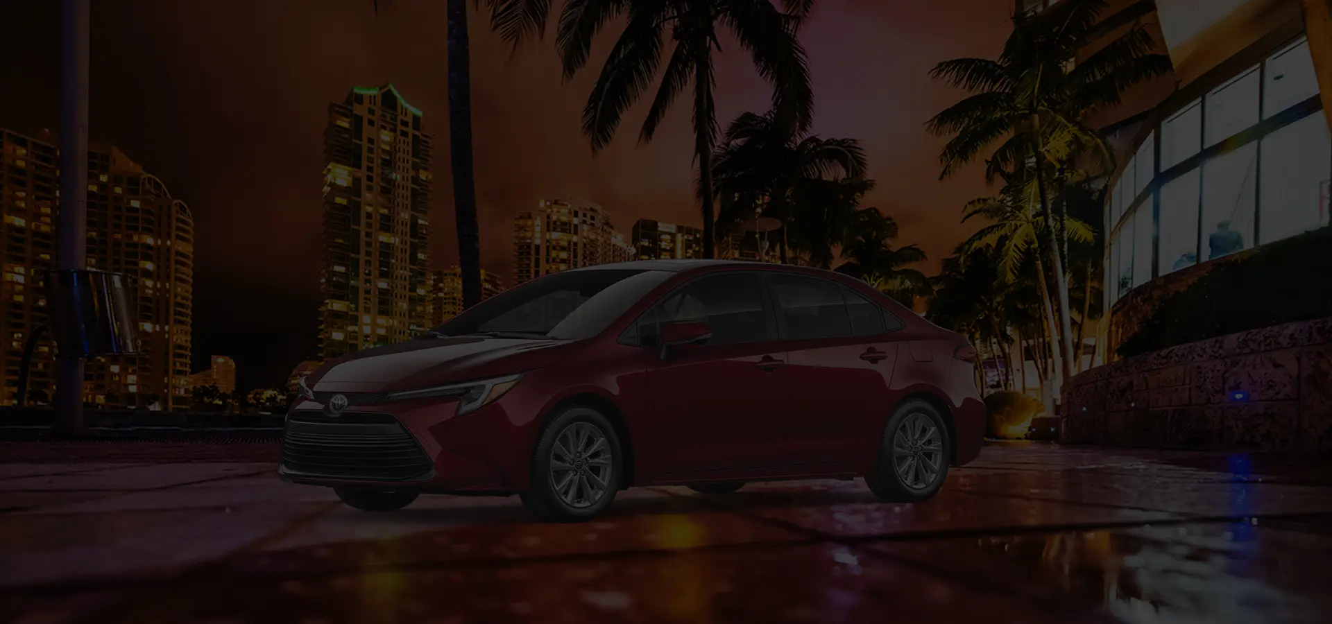 new Toyota vehicle on the street in Huntsville Alabama