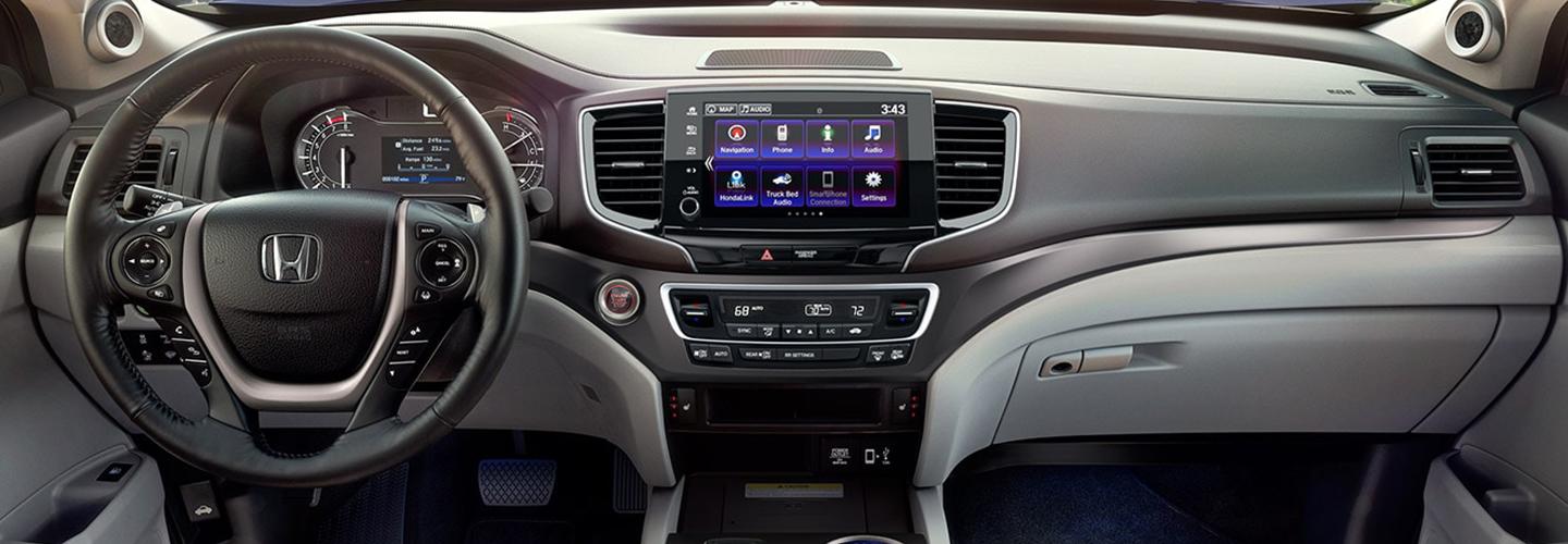 2022 Honda Ridgeline interior