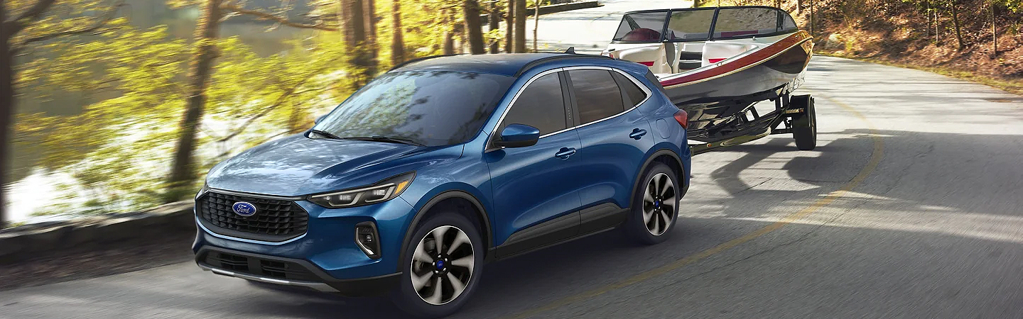2023 Ford Escape pulling boat