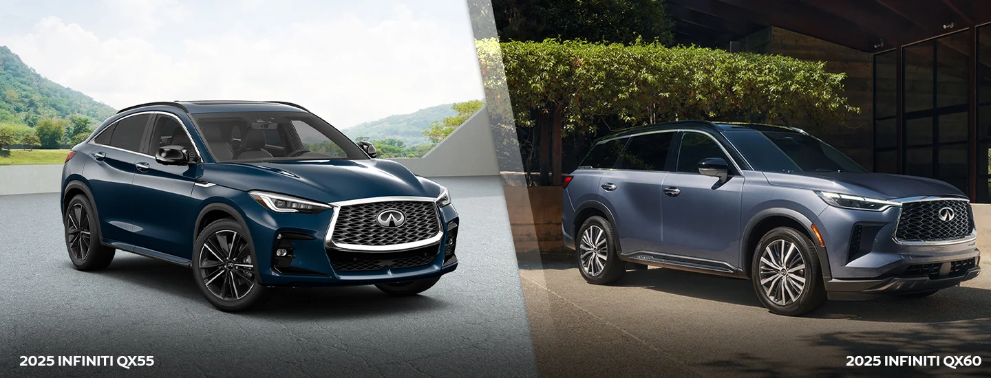 2025 INFINITI QX55 vs INFINITI QX60