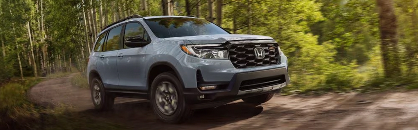 2024 Honda Passport Specs silver color front view