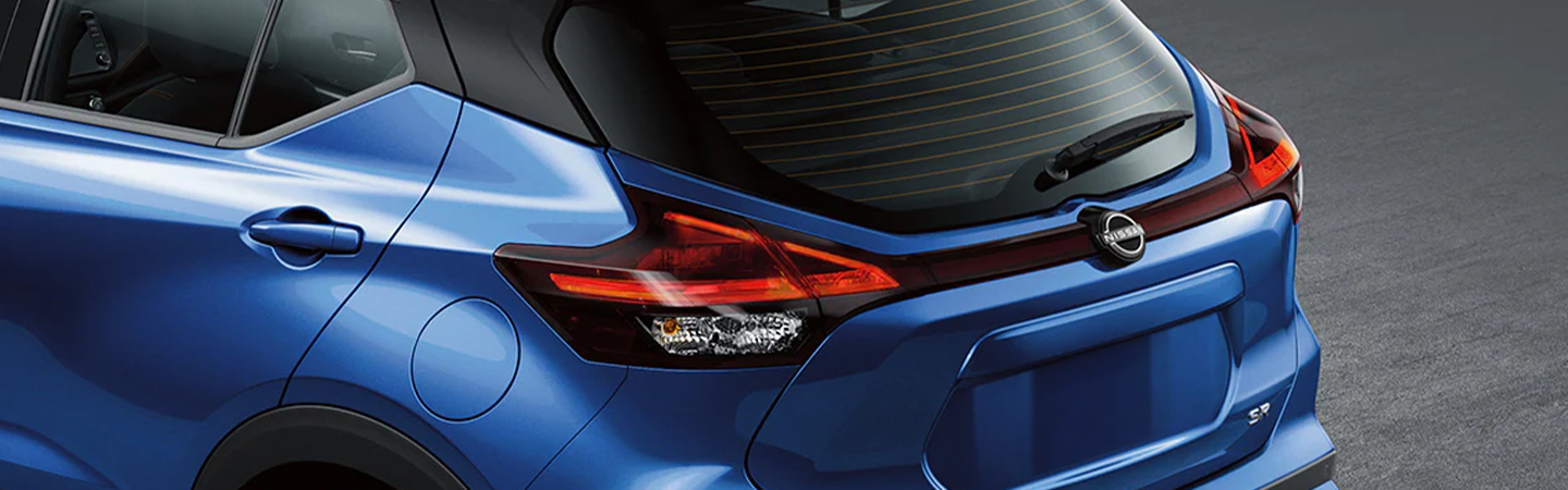 2024 Nissan Kicks Specs blue color back view