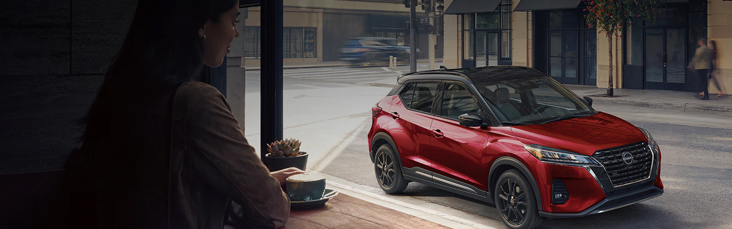 2024 Nissan Kicks Specs red color front view