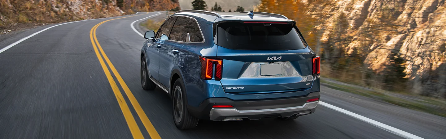 rear view of a 2025 Kia Sorento Hybrid