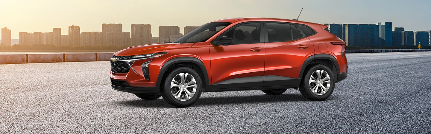 2025 Chevrolet Trax Specs redcolor sideview
