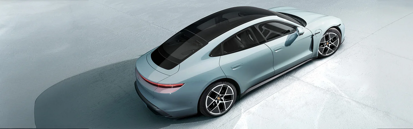top of Porsche Taycan