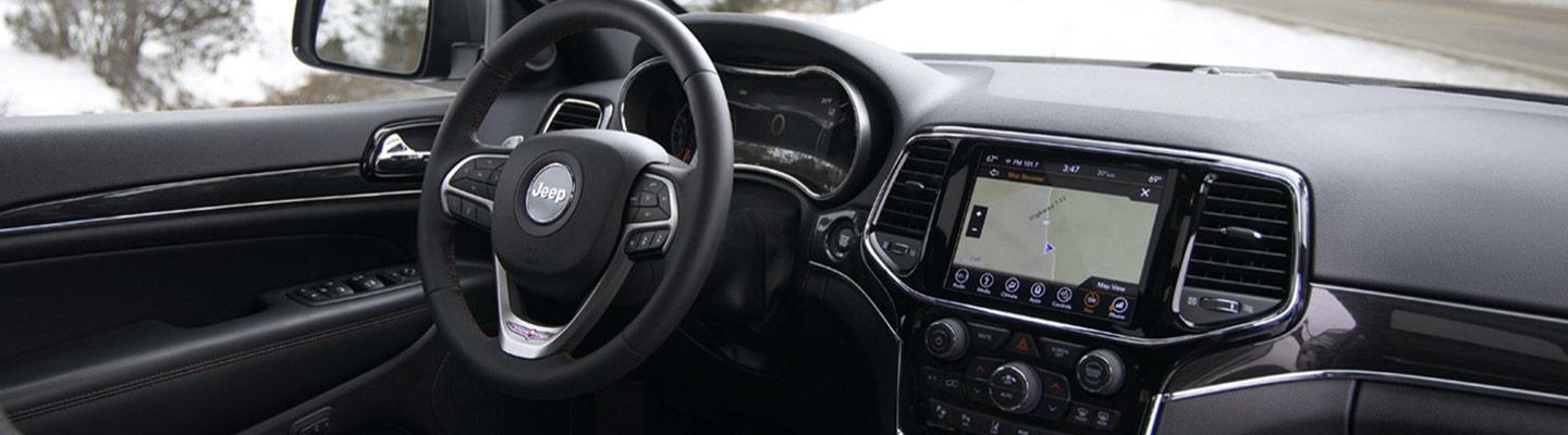 2021 JEEP GRAND CHEROKEE DASHBOARD AND STEERING WHEEL