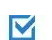 decorative checkmark