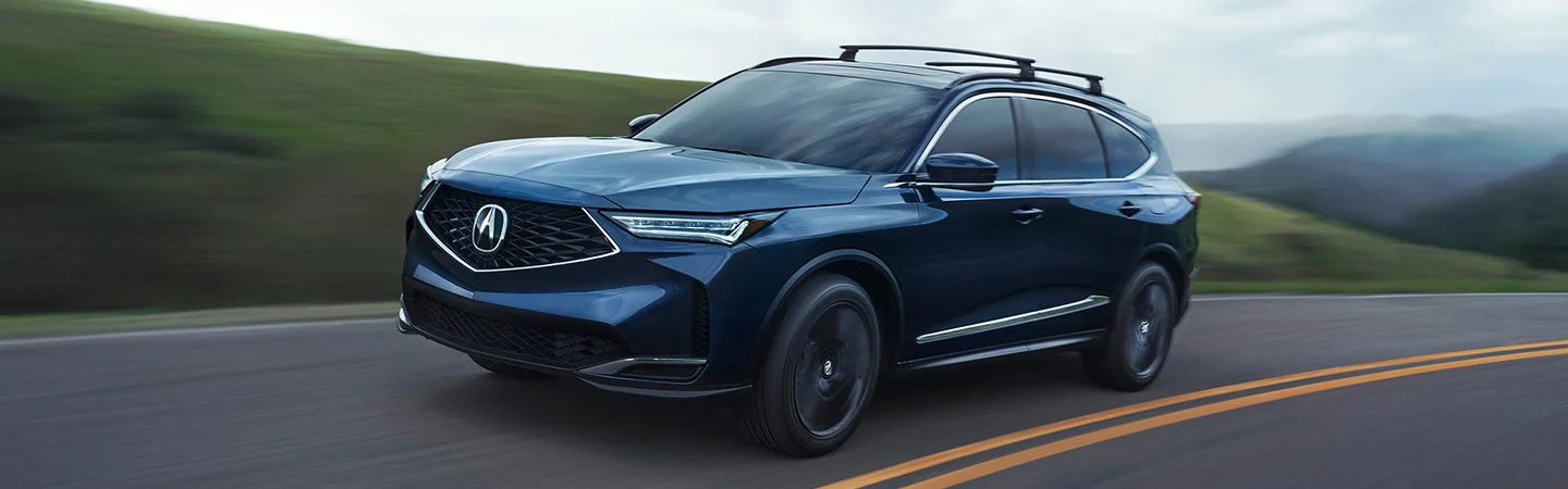 2025 Acura MDX bluecolor frontview