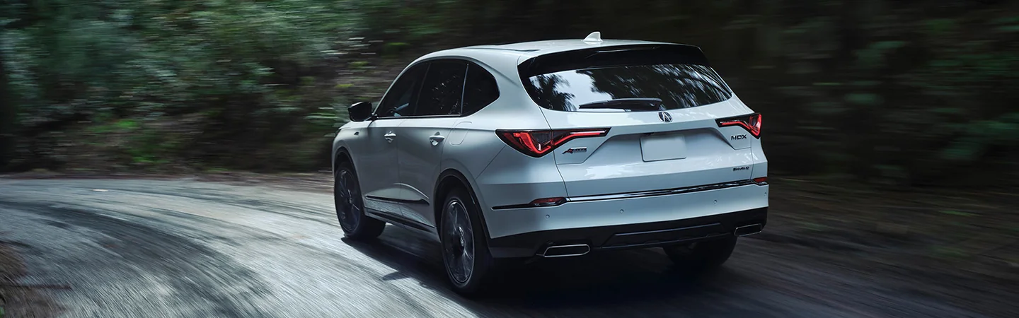 2025 Acura MDX whitecolor backview