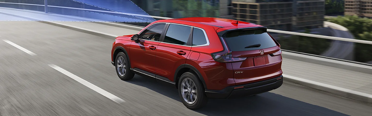 2025 Honda CR-V red side view