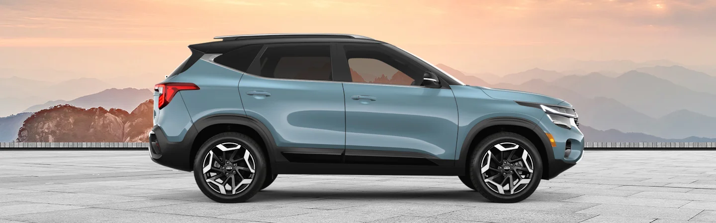 2025 Kia Seltos Specs bluecolor frontview