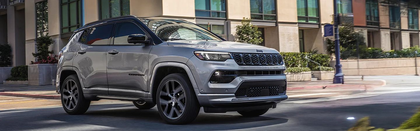 2025 Jeep Compass Specs greycolor frontview