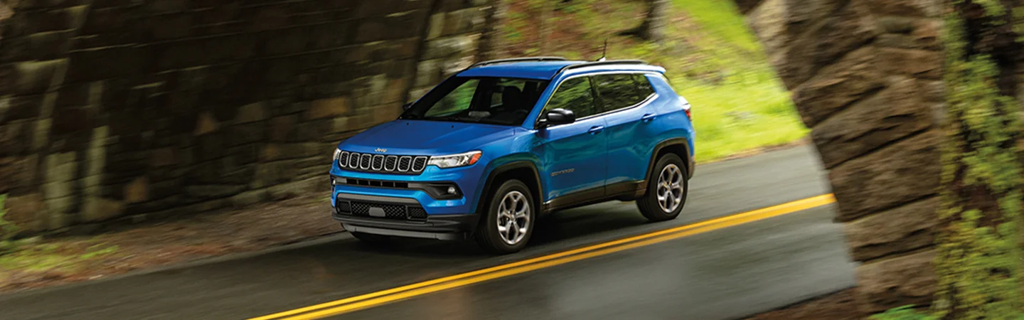 2025 Jeep Compass Specs bluecolor sideview