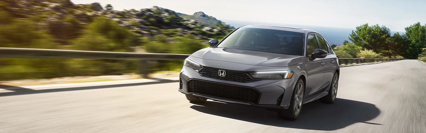 2025 Honda Civic Specs gray front view