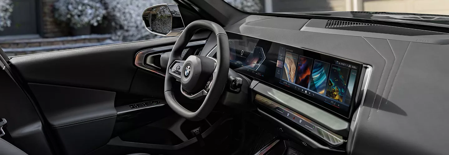 Interior view of a 2026 BMW X3