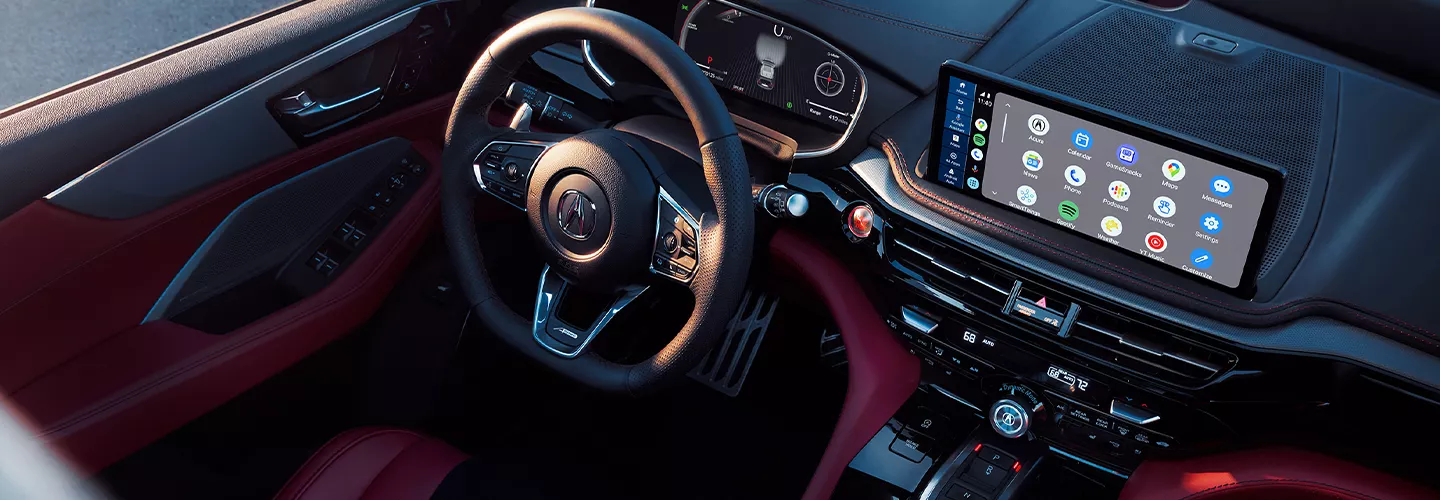 Interior view of 2026 Acura MDX