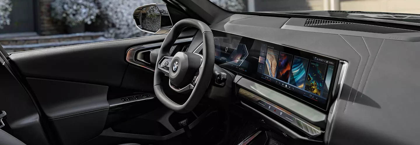 Interior view of 2026 BMW X3 30 xDrive