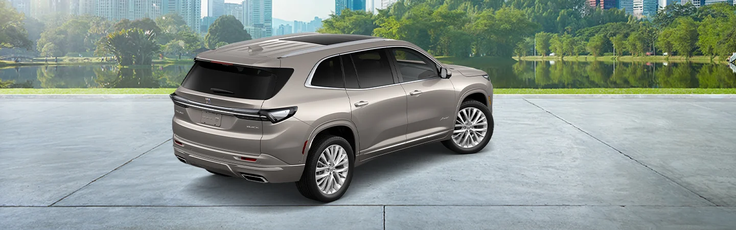 top view of a rust 2026 Buick Enclave Preferred