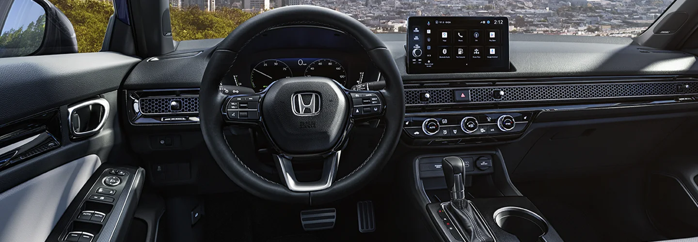 inside the Honda Civic