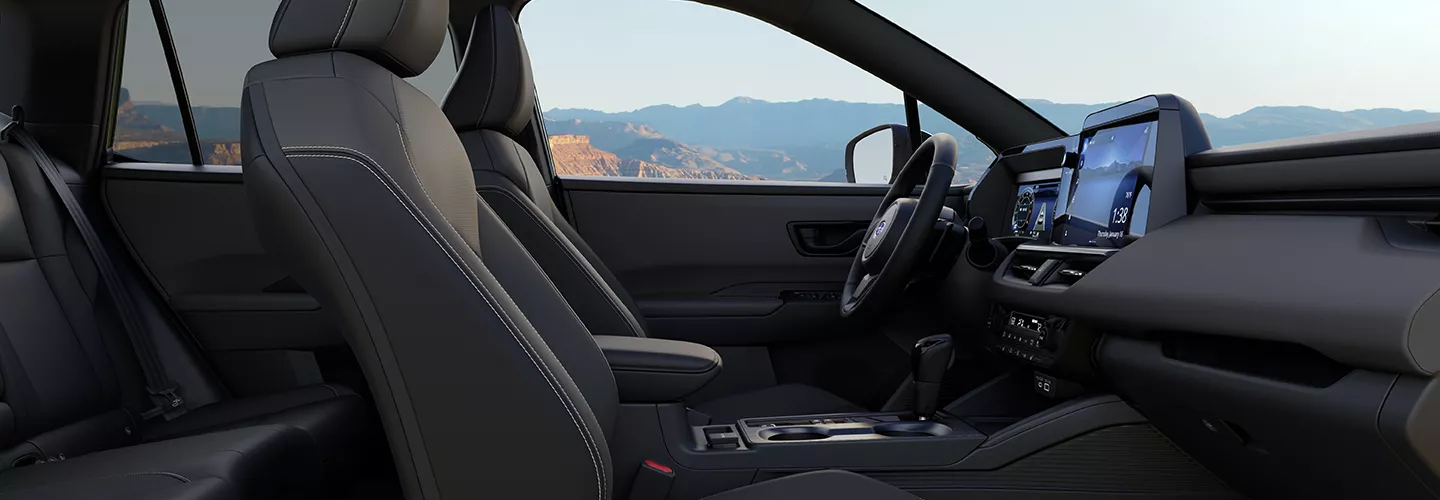 Interior view of a 2026 Subaru Outback