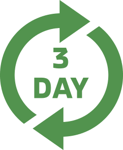 3-Day/300-Mile Exchange Guarantee