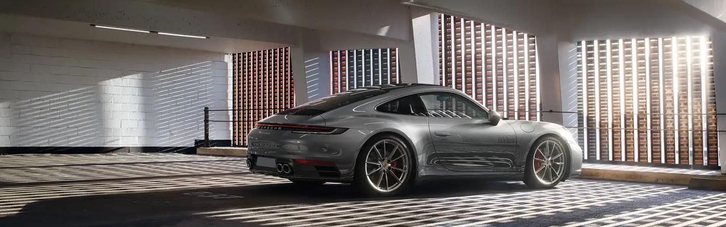 2022 Porsche 911 GT3 parked in a parking garage