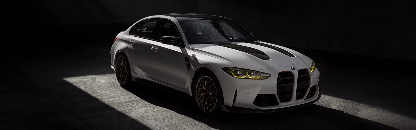 2024 BMW 3 Series front side in white