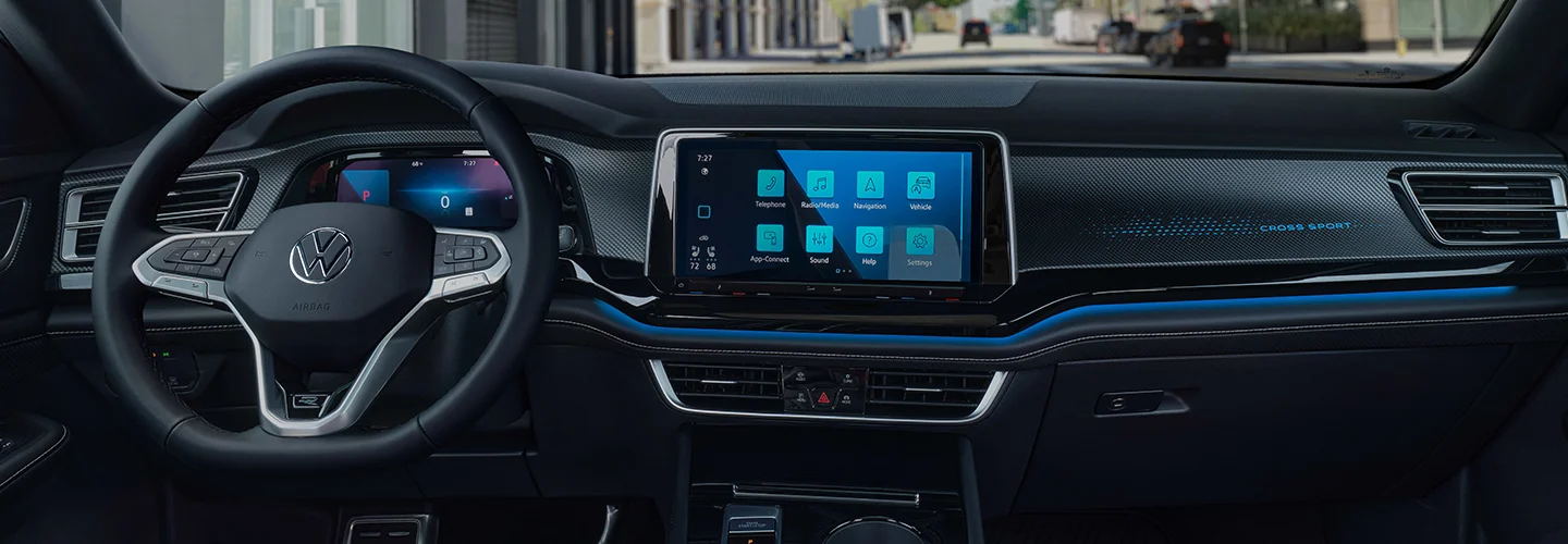 2025 Volkswagen Atlas Cross Sport SE interior