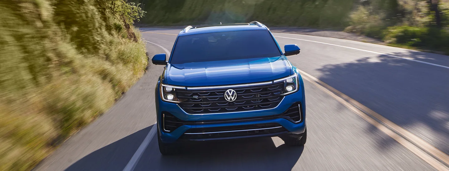 front view of a 2025 Volkswagen Atlas Cross Sport
