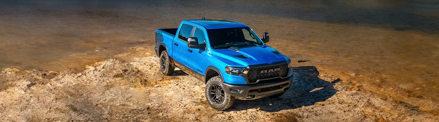 2026 RAM 1500 on a hill