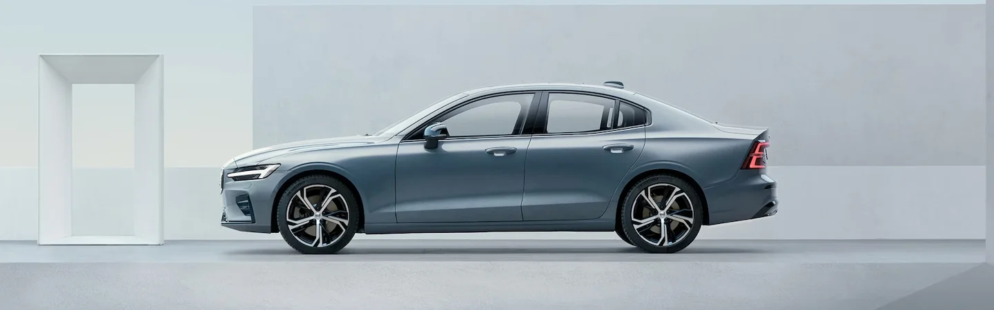2024 Volvo S60 Reliability side front in blue