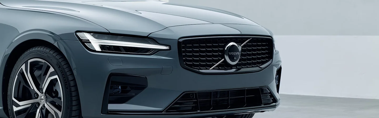 2024 Volvo S60 Reliability front side in blue