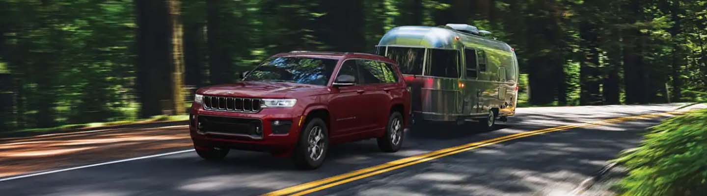 red grand cherokee
